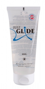 Just Glide Anal Efecto Relajante 200ml. Base agua.