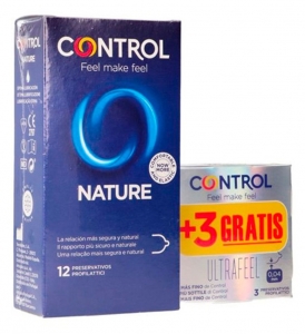 Preservativos Control Nature 12 + 3 UltraFeel GRATIS